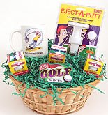 April Fools Gifts - Gag Golf Funny Gift Basket