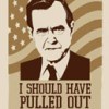 April Fools Gifts - George Bush Pulled Out T-shirt