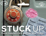 April Fools Gifts - Stuck Up Chewing Gum Magnets