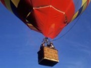 Hot air balloon flight