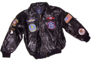 Gifts for Grandson - Kid's Leather Bomber Jacket