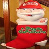 Bubba Santa Claus Talking Christmas Stocking