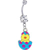 Easter Gifts -Hatching Chick Belly Ring
