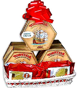 Passover Gifts - Gourmet Gift Basket Tortuga Rum Cakes