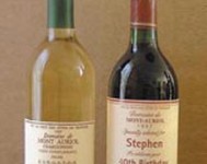 House Warming Gifts - Personalized Wine