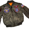 Memorial Day Gifts - Kid's MA-1 Flight Jacket
