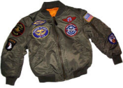 Memorial Day Gifts - Kids MA-1Flight Jacket