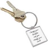 Change Your World Key Chain