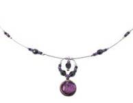 Gifts for Niece - Midnight Purple Necklace
