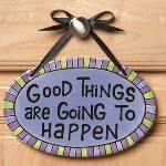 Good Things Plaque