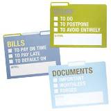 Set of 6 Witty Folders