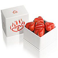 Love Box With Heart-Shaped Chocolates